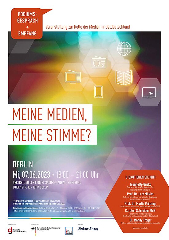 Plakat zur Abschlussveranstaltung