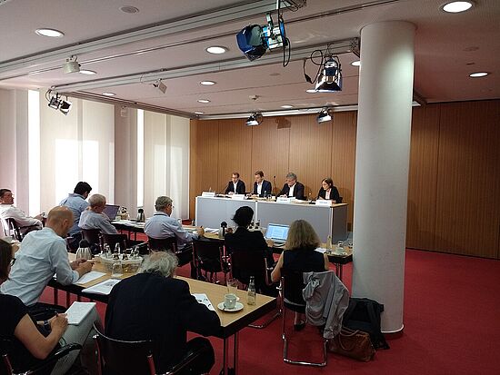 Pressekonferenz vom 8. August 2019