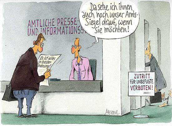 Cover-Karikatur zum OBS-Arbeitspapier 23