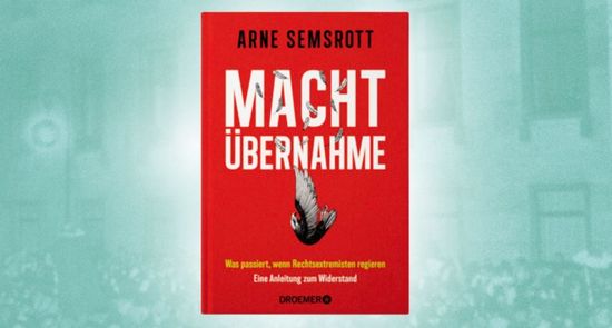 Cover des Buchs Machtübernahme von Arne Semsrott