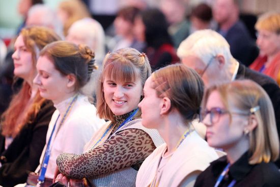 Ein Blick ins Publikum der Jahrestagung. Ein Blick ins Publikum der Jahrestagung.