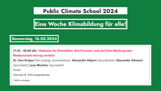Grafik zur Studienvorstellung am 16.05.2024 an der Uni Leipzig im Rahmen der "Public Climate School 2024"