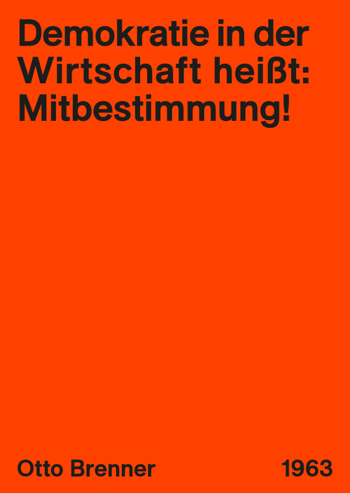 Zitat von Otto Brenner zur Demokratie