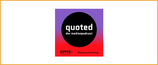 Logo Quoted der Medienpodcast