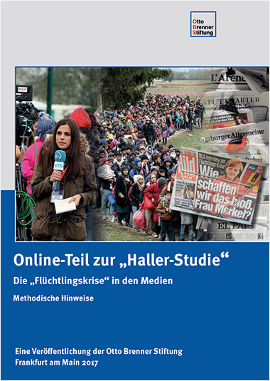 Methodenbericht zur Studie "Die 'Flüchtlingskrise' in den Medien" Methodenbericht zur Studie "Die 'Flüchtlingskrise' in den Medien"