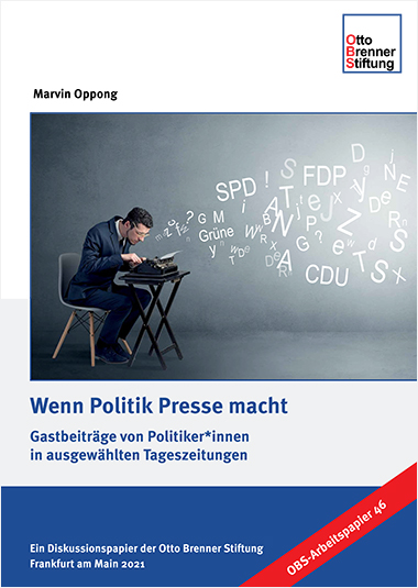 Wenn Politik Presse macht Wenn Politik Presse macht