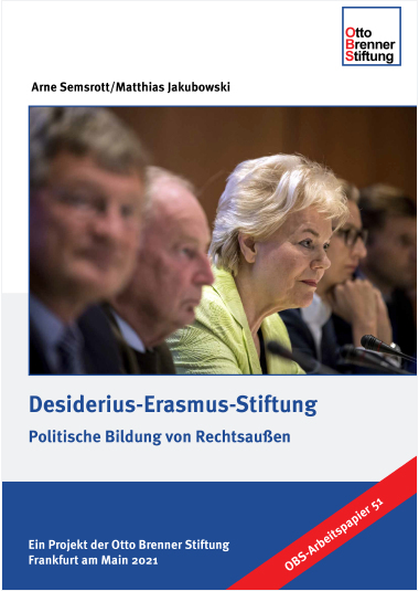 Politische Bildung von Rechtsaußen - Die Parteienstiftung der AfD Politische Bildung von Rechtsaußen - Die Parteienstiftung der AfD