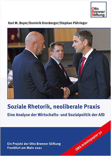 Eine Analyse der Wirtschafts- und Sozialpolitik der AfD Eine Analyse der Wirtschafts- und Sozialpolitik der AfD