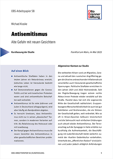 Kurzfassung: Antisemitismus Kurzfassung: Antisemitismus