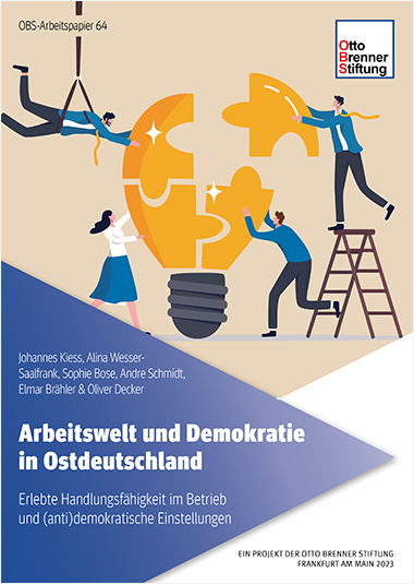 Arbeitswelt und Demokratie in Ostdeutschland Arbeitswelt und Demokratie in Ostdeutschland