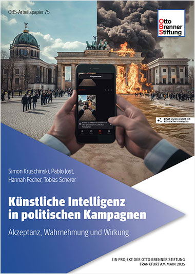 OBS-Arbeitspapier 75: Künstliche Intelligenz in politischen Kampagnen