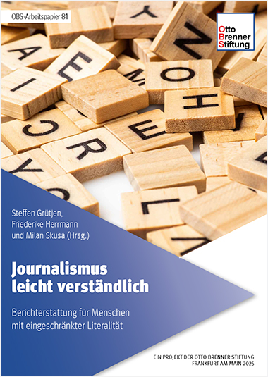Journalismus leicht verständlich Journalismus leicht verständlich